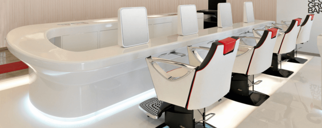 Оборудование для салона красоты в мужском спортивном стиле SGB SGB