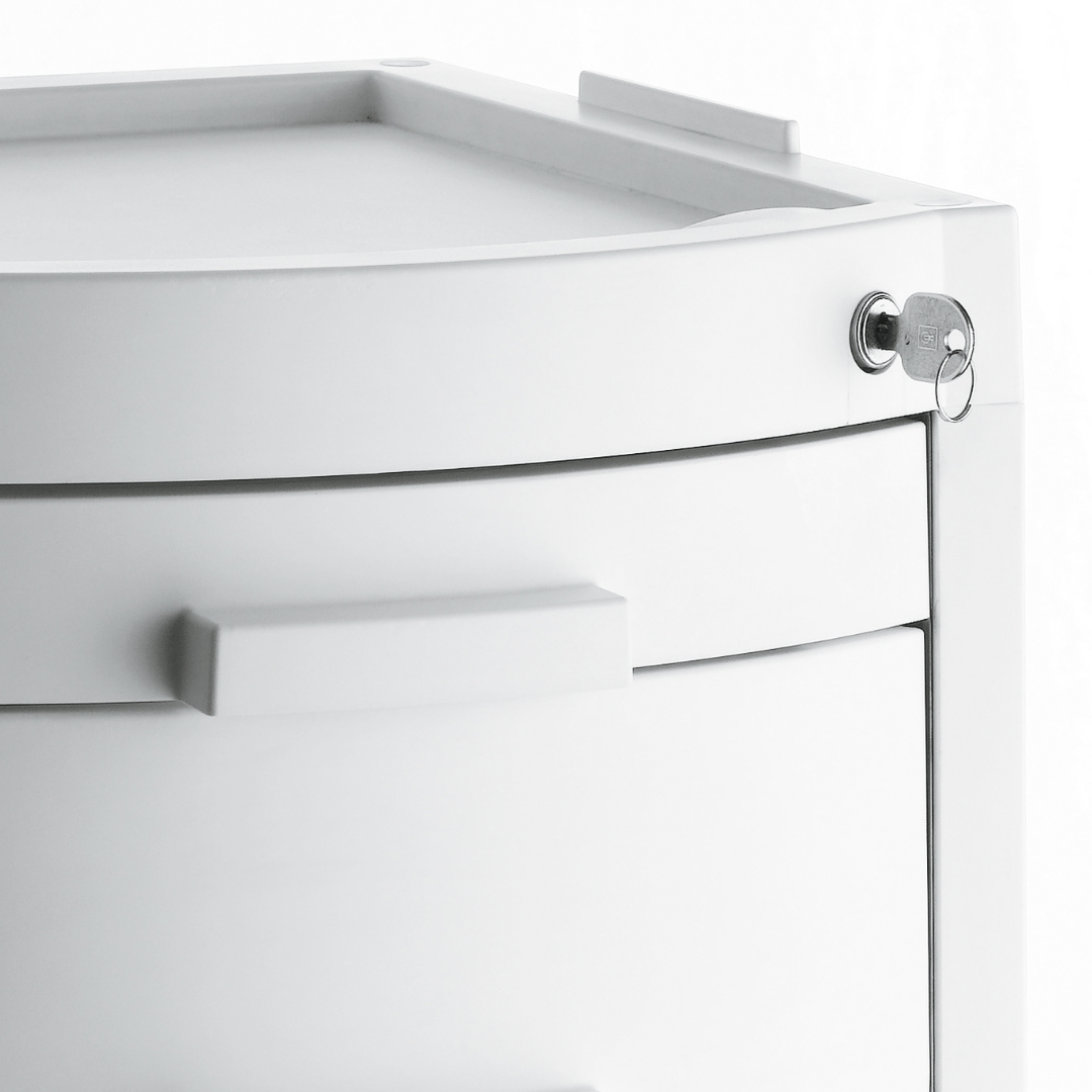 Тележка MANHATTAN KEY PORTAPHON SPEEDY White — фото и характеристики Maletti