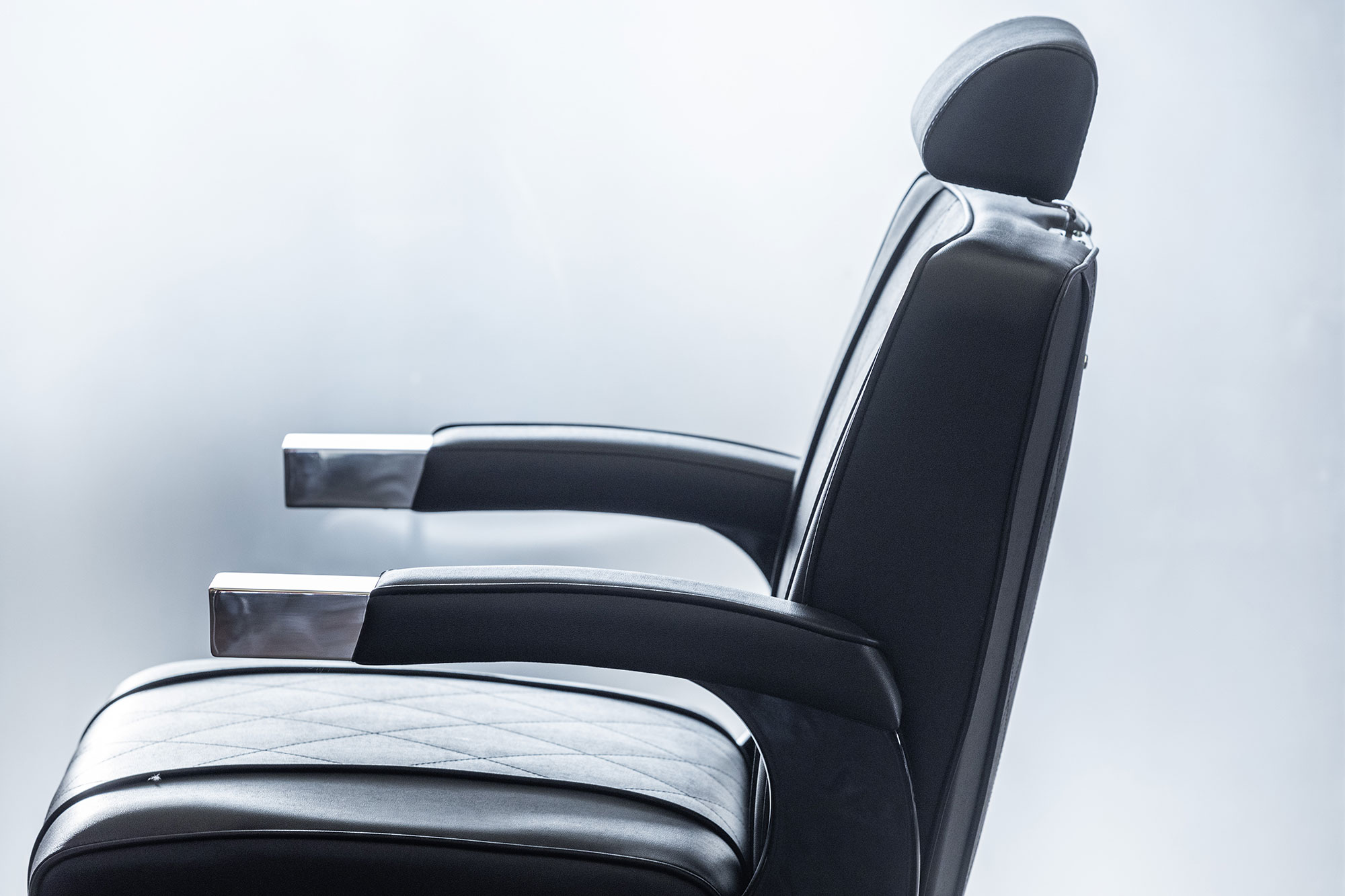 Парикмахерское мужское кресло ZEUS EASY — фото и характеристики Maletti