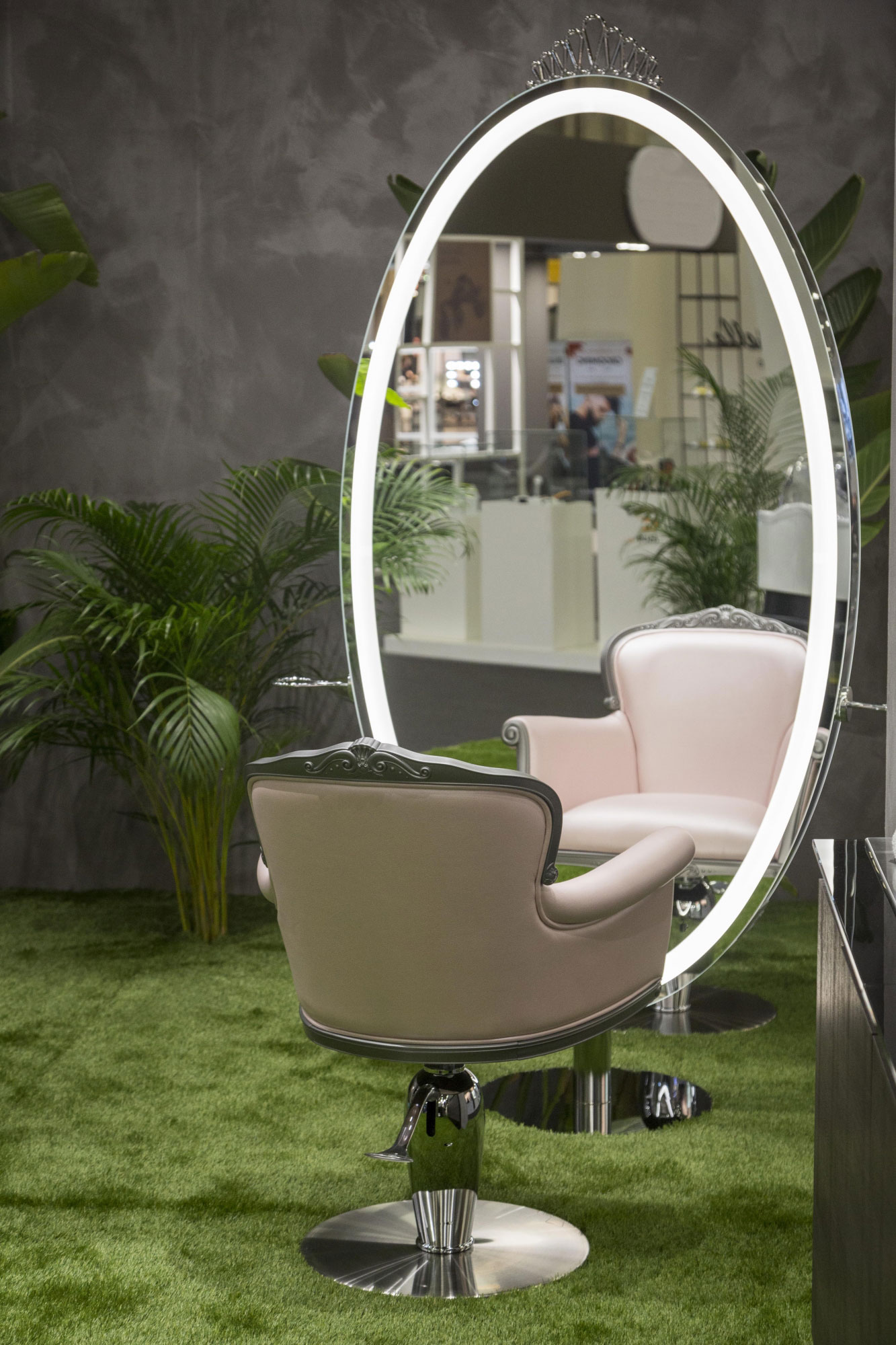 Парикмахерское кресло LA PIU BELLA SILVER — фото и характеристики Maletti