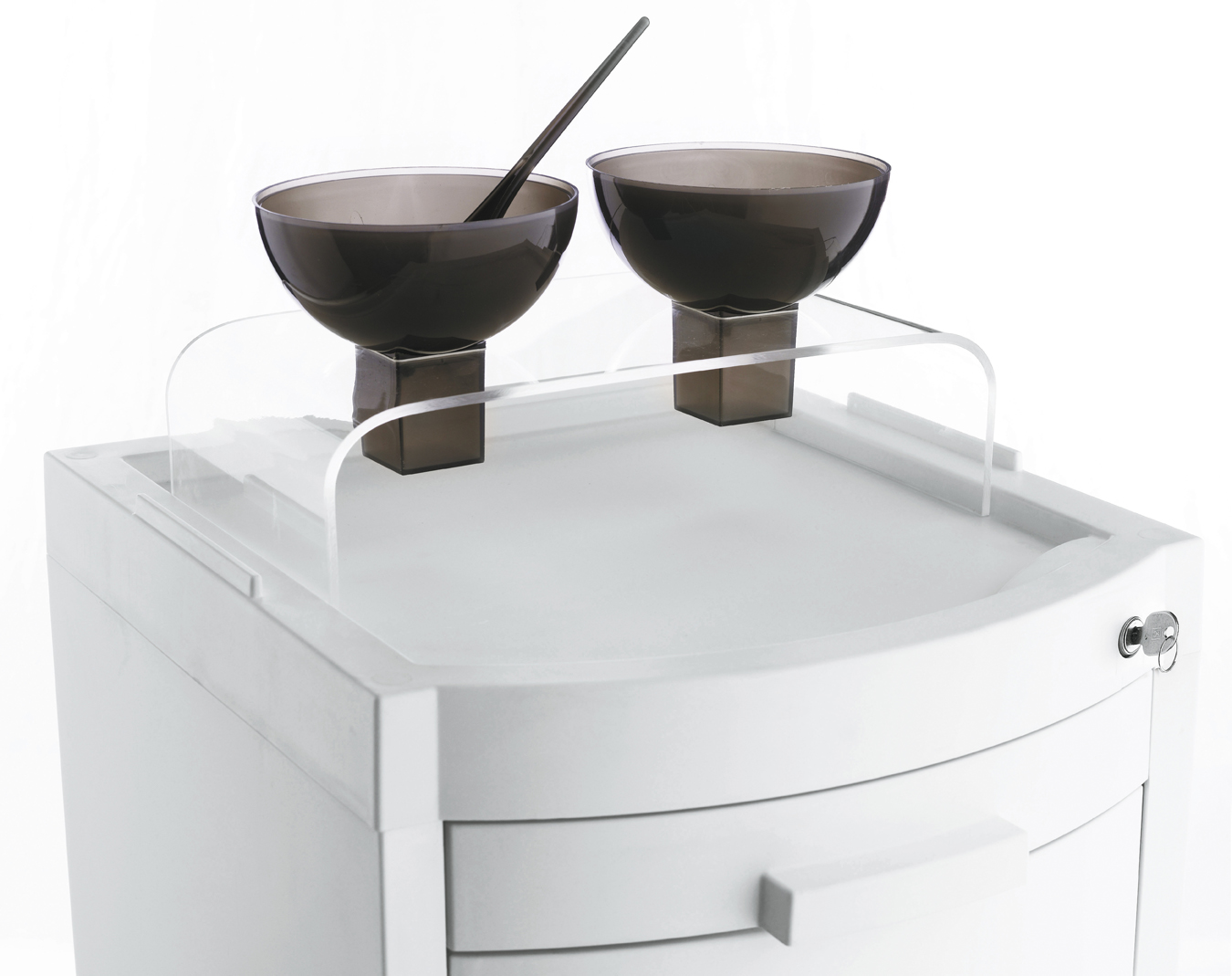 Тележка MANHATTAN KEY PORTAPHON SPEEDY White — фото и характеристики Maletti