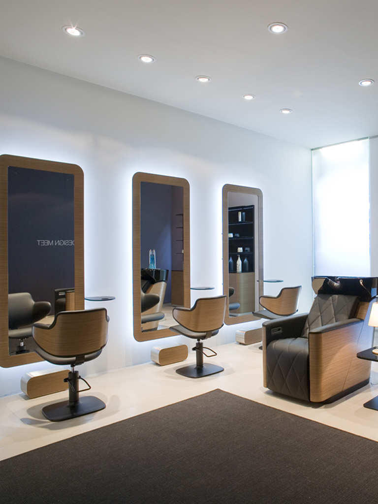 Парикмахерское кресло GREEN HUG WALNUT — фото и характеристики Maletti