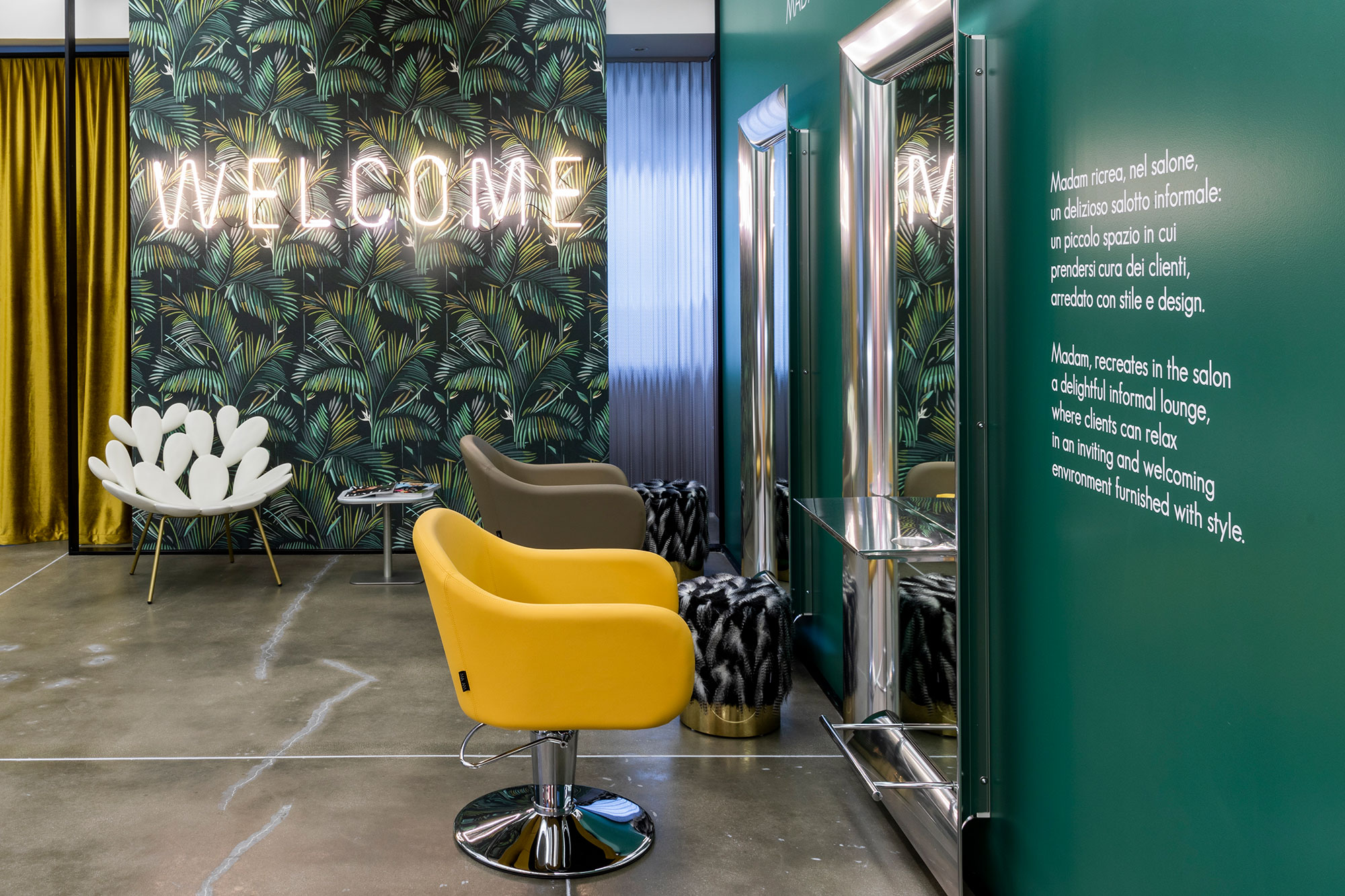 Парикмахерское кресло TWIGGY MARE — фото и характеристики Maletti
