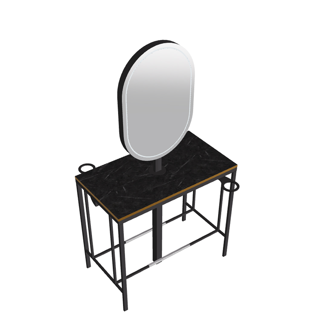 Парикмахерский стол MINIMAL 2P — фото и характеристики Maletti