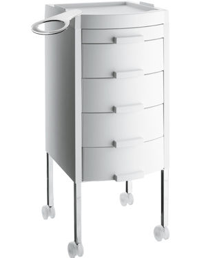 Тележка MANHATTAN PORTAPHON White — фото и характеристики Maletti