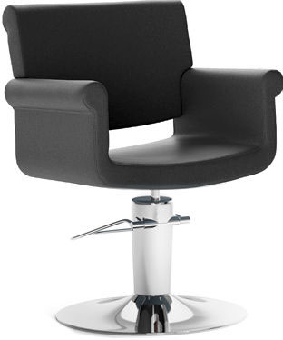 Парикмахерское кресло MONIQUE BLACK MARE — фото и характеристики Maletti