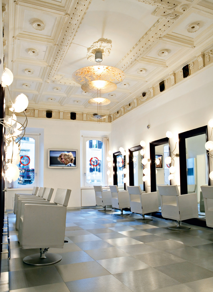 Парикмахерское кресло MODERN — фото и характеристики Maletti