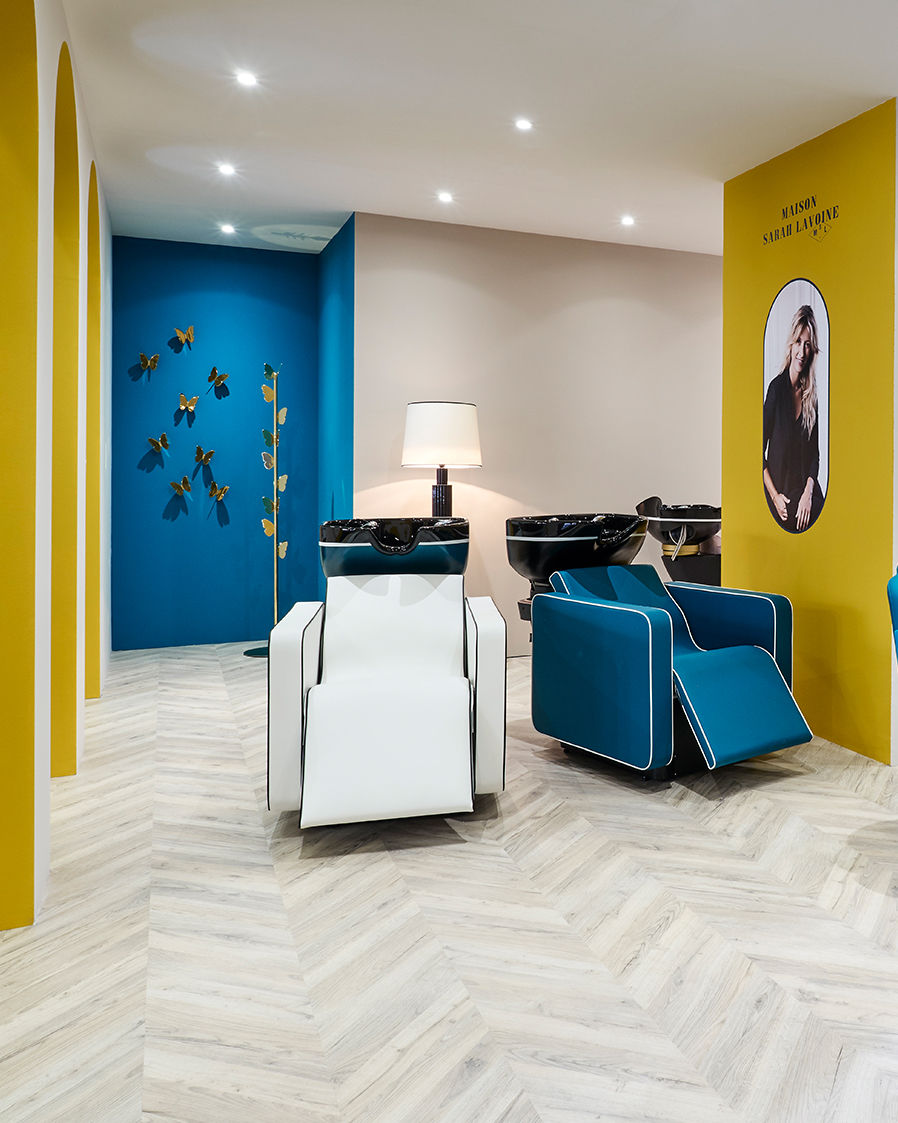 Парикмахерская мойка NOA AIR PIPING ALL COLOR — фото и характеристики Maletti