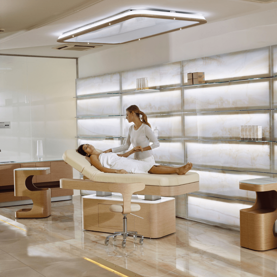 Массажный стол NINFEA LIGHT OAK THERMIC — фото и характеристики Maletti