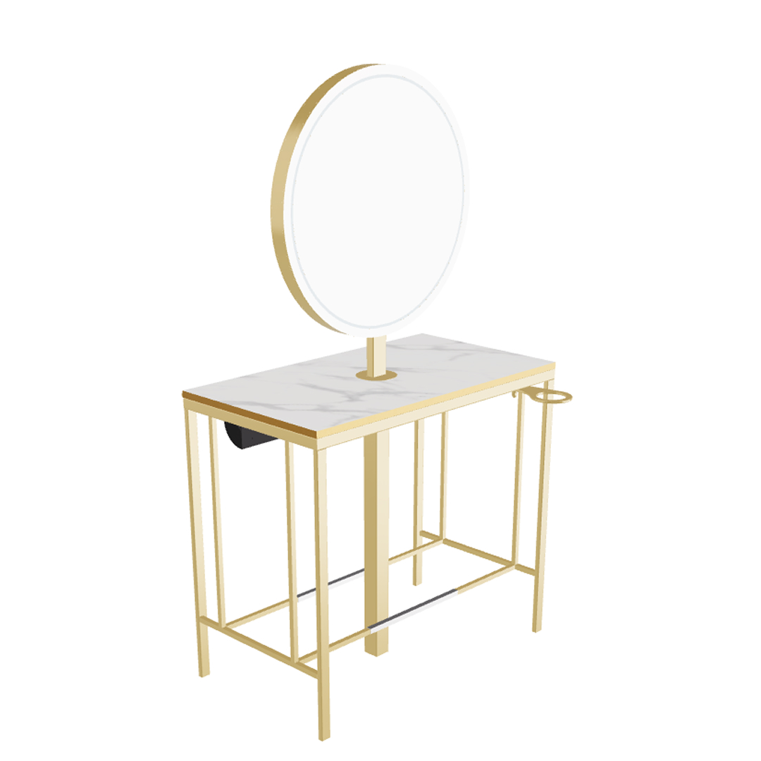 Парикмахерский стол MINIMAL 2P — фото и характеристики Maletti