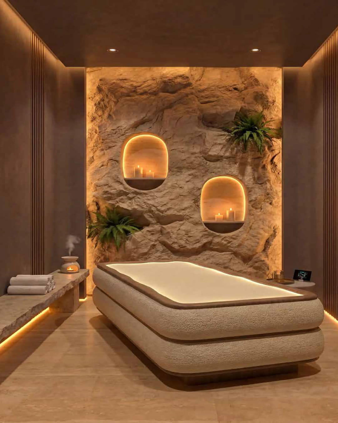 Кушетка для флоатинга MAREA CALDO — фото и характеристики Maletti