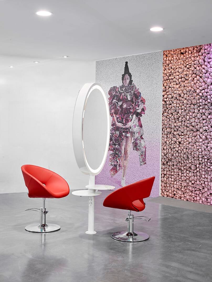 Парикмахерское кресло TULIPA — фото и характеристики Maletti