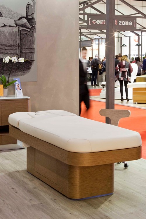 Массажный стол NINFEA WALNUT THERMIC — фото и характеристики Maletti