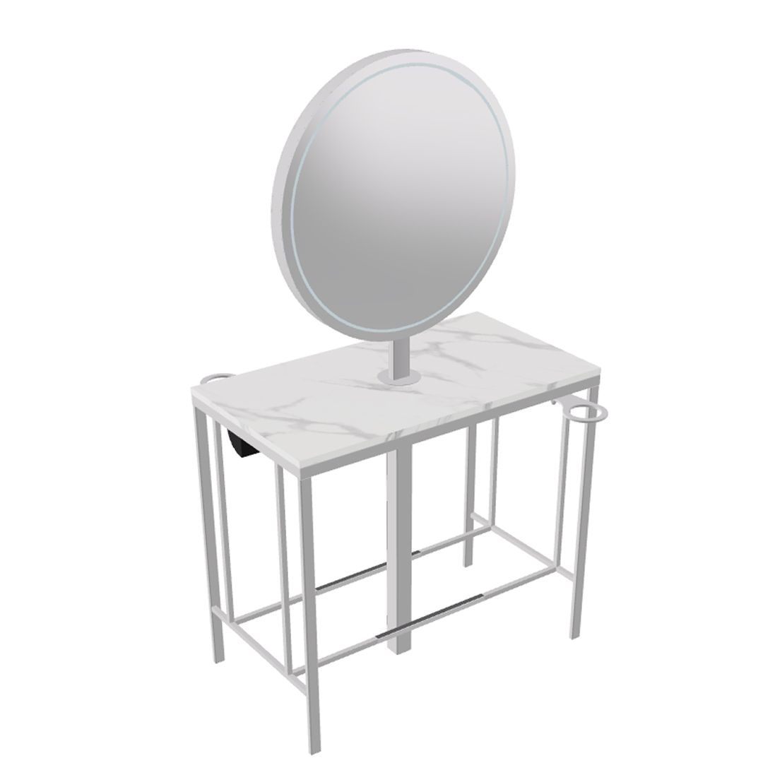 Парикмахерский стол MINIMAL 2P — фото и характеристики Maletti