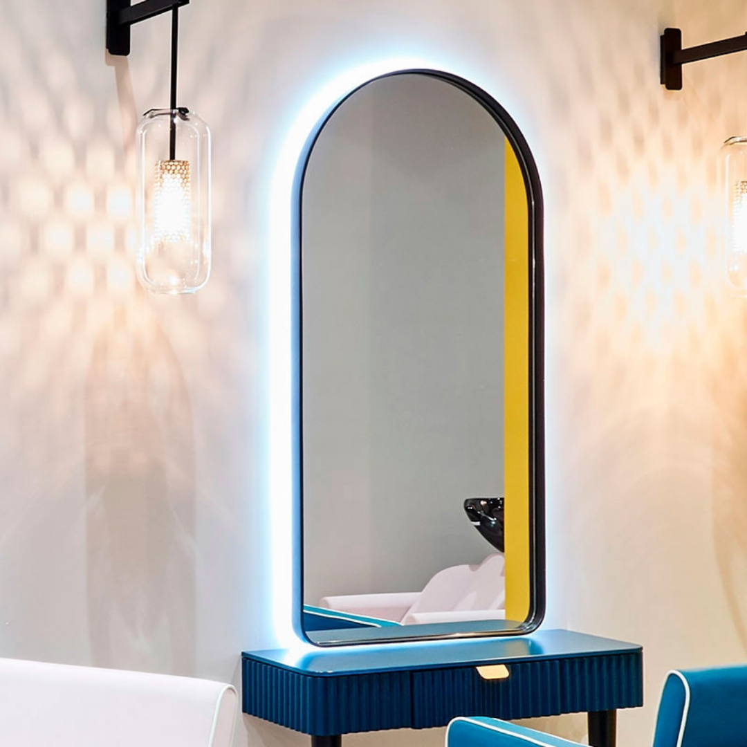 Зеркало-трюмо NOA COIFFEUSE Black LED — фото и характеристики Maletti