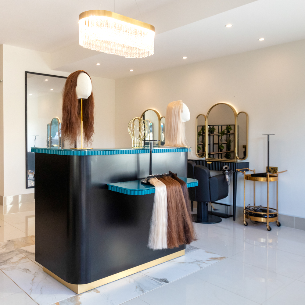 Интерьер салона красоты Ceira Lambert оборудованный мебелью Maletti