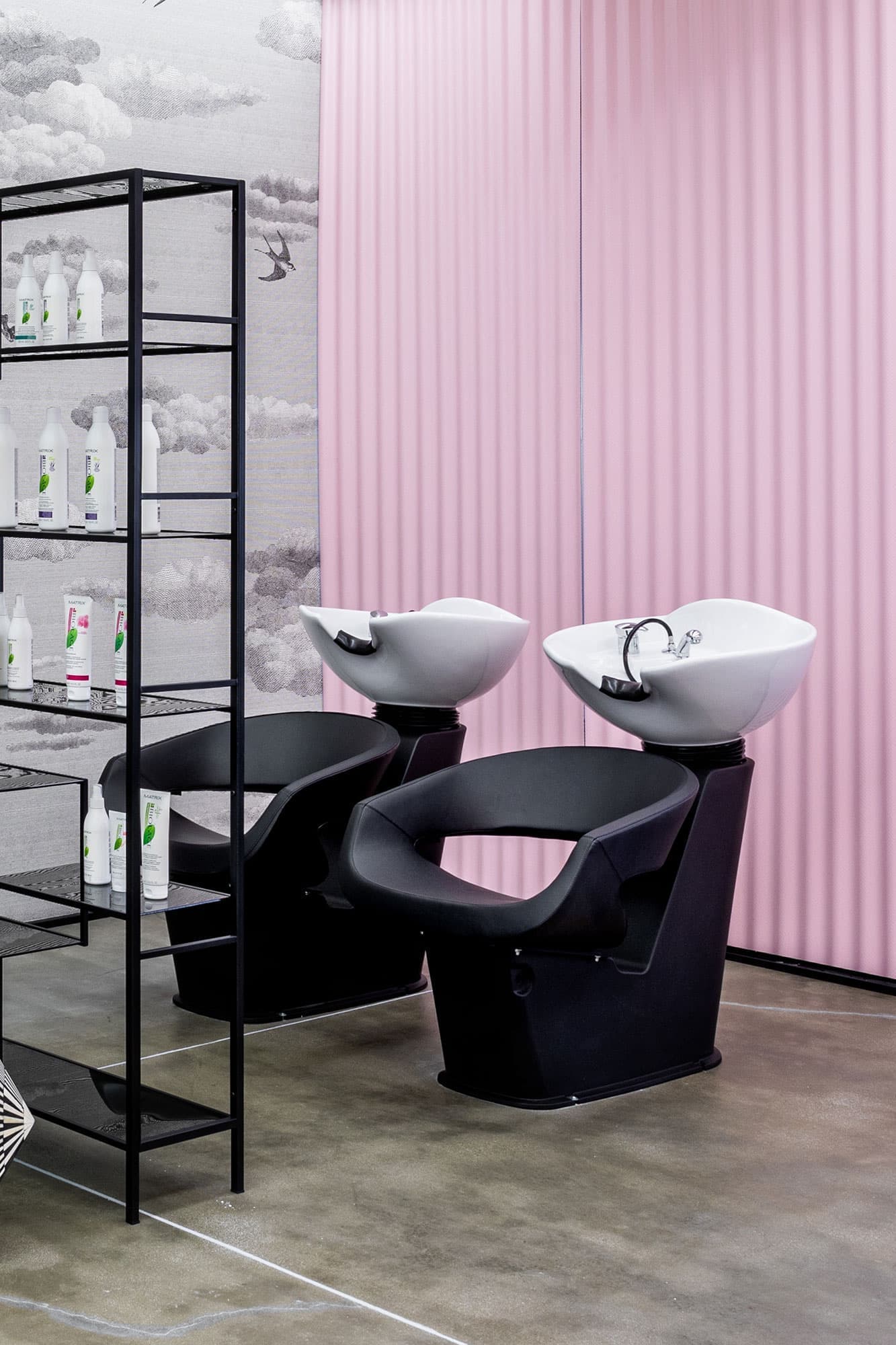 Парикмахерская мойка LADY CARUSO BLACK — фото и характеристики Maletti