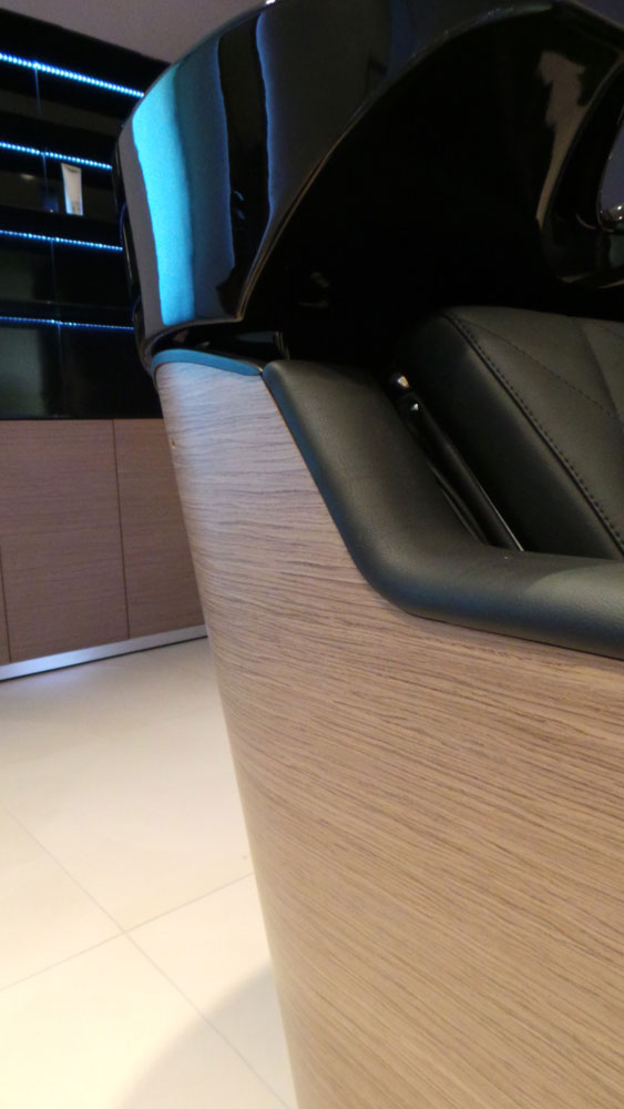 Парикмахерская мойка GREEN STAR CLASS COMFORT WALNUT — фото и характеристики Maletti