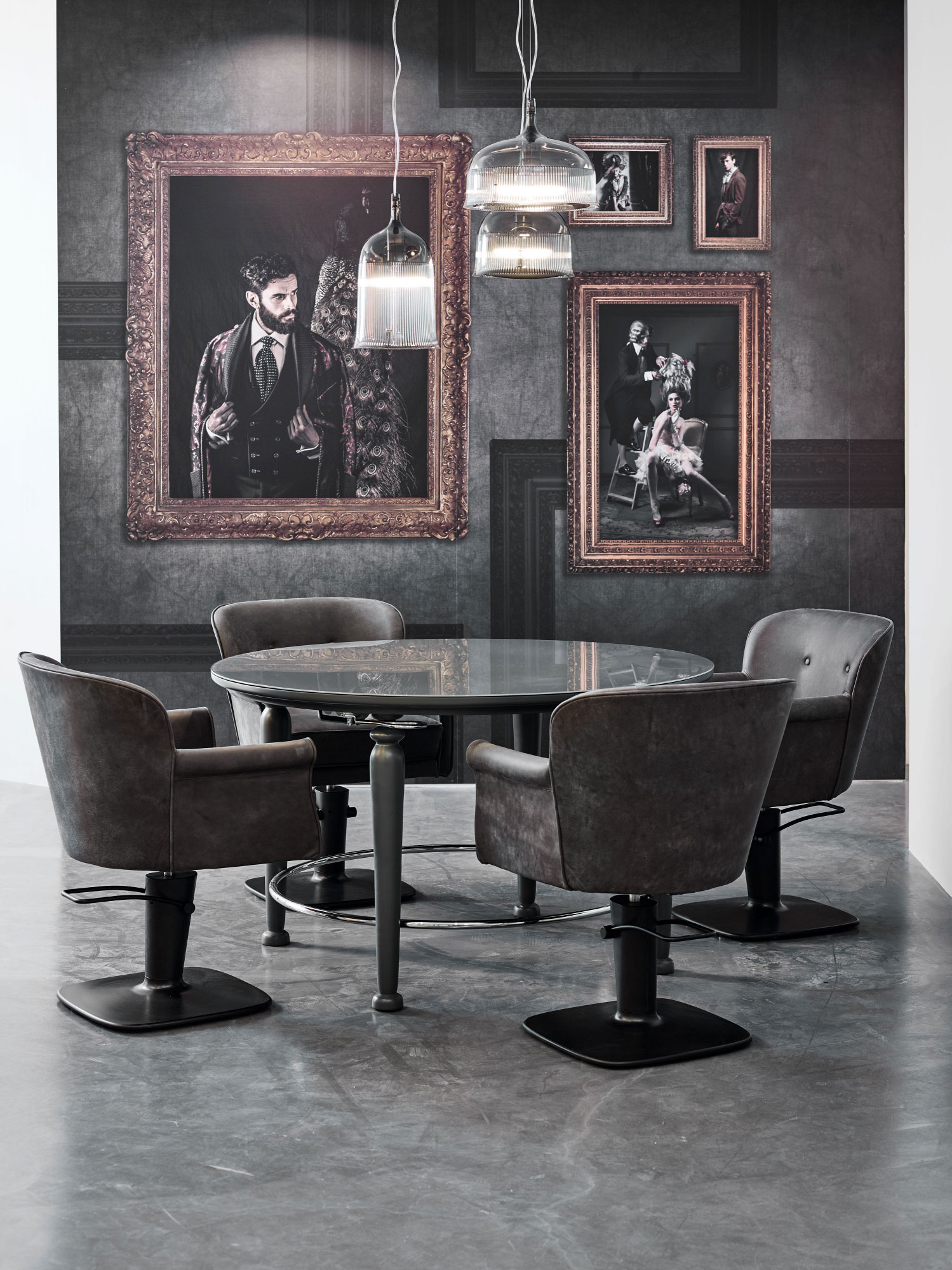 Парикмахерское кресло LORD WELLINGTON Eco — фото и характеристики Maletti