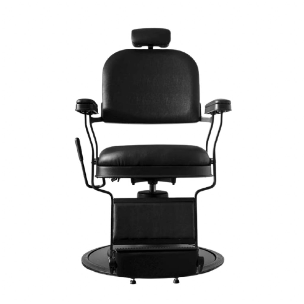 Парикмахерское кресло ZERBINI TOTAL BLACK — фото и характеристики Maletti