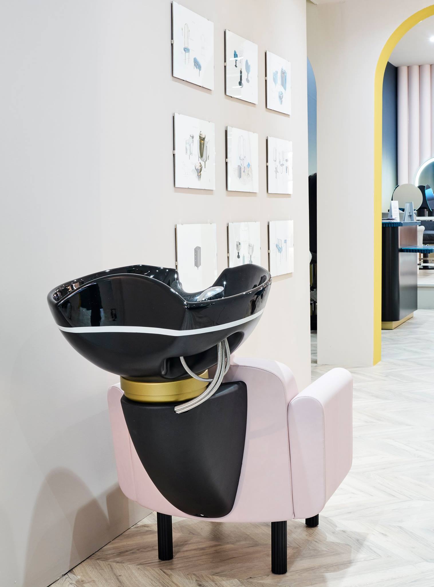 Парикмахерская мойка SARAH — фото и характеристики Maletti