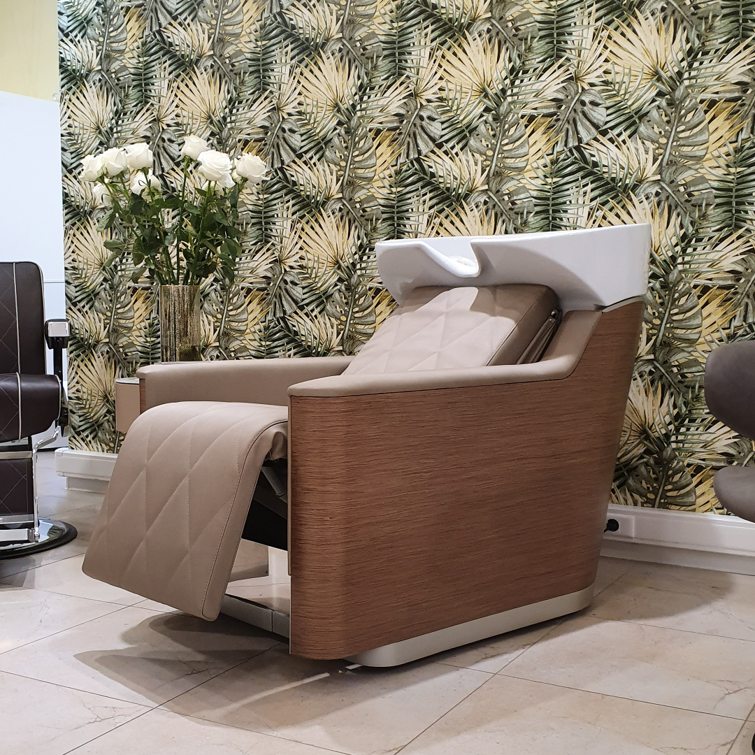 Парикмахерская мойка GREEN STAR CLASS AIR WALNUT — фото и характеристики Maletti