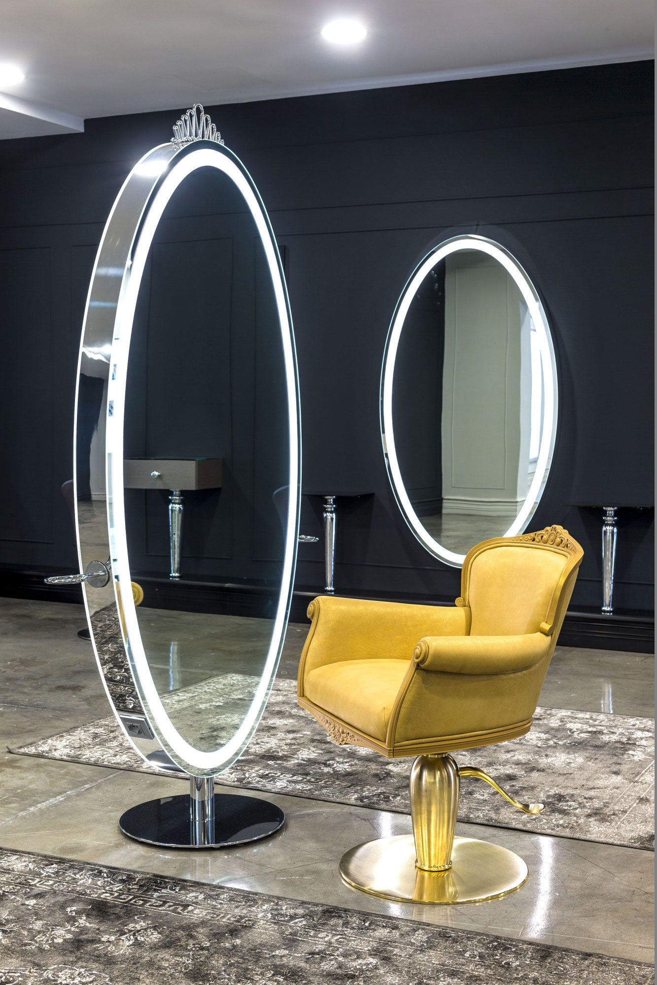 Парикмахерское кресло LA PIU BELLA PLUS — фото и характеристики Maletti