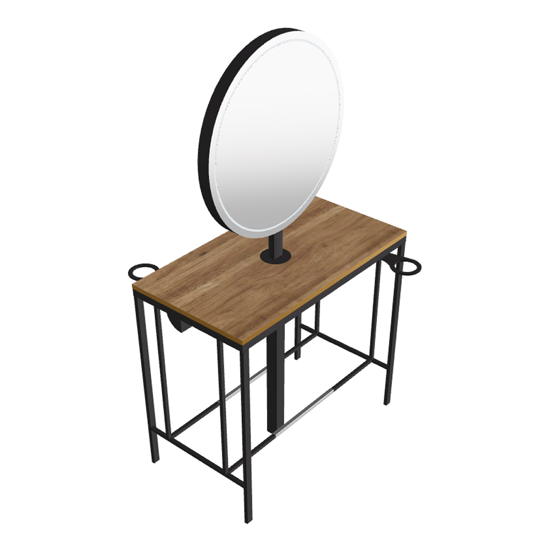 Парикмахерский стол MINIMAL 2P — фото и характеристики Maletti