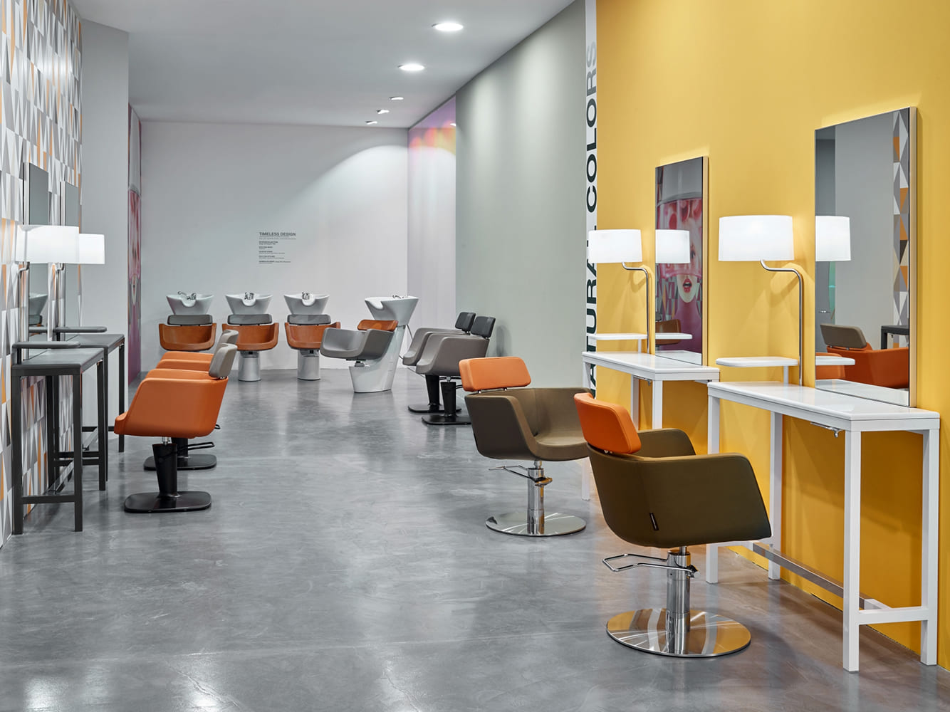 Парикмахерское кресло ECO FUN Bi-Color — фото и характеристики Maletti