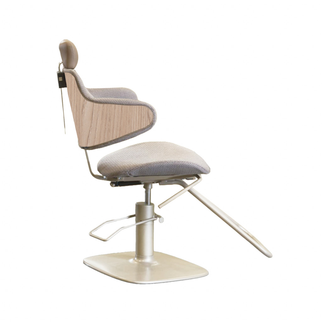 Парикмахерское кресло ECO GREEN HUG REC FOOT FRONDA LIGHT — фото и характеристики Maletti