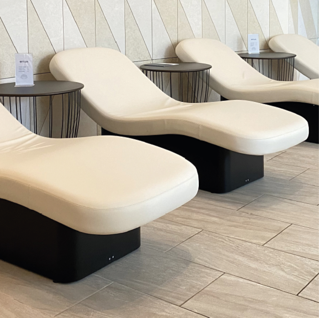 Шезлонг RELAX LOUNGER METAL — фото и характеристики Maletti