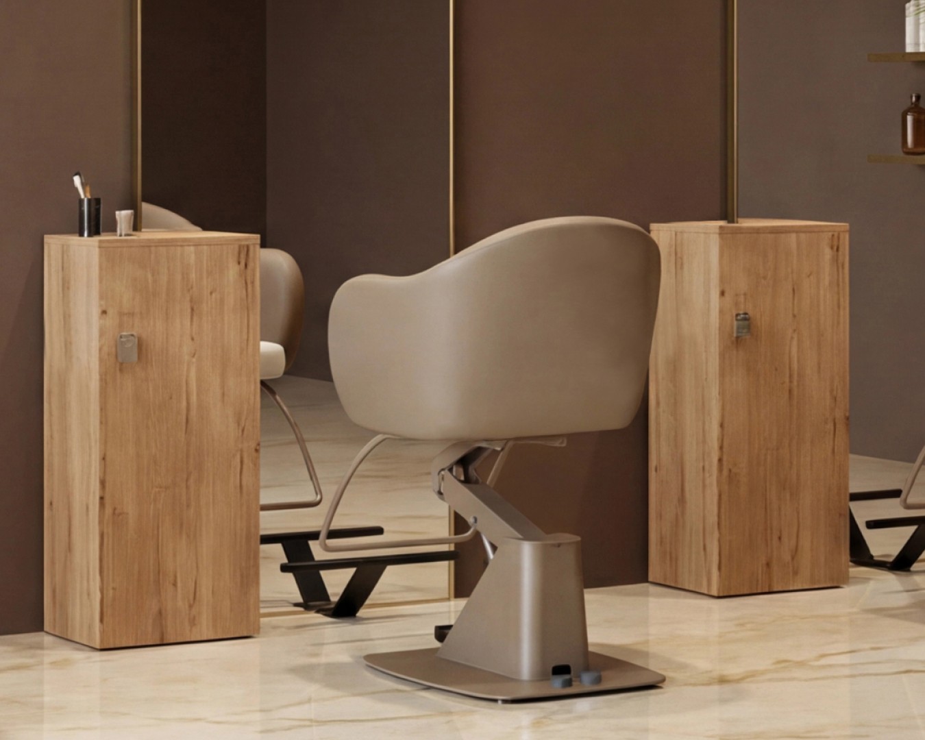 Электрическое основание для парикмахерского кресла E-Motion от BeautyStar