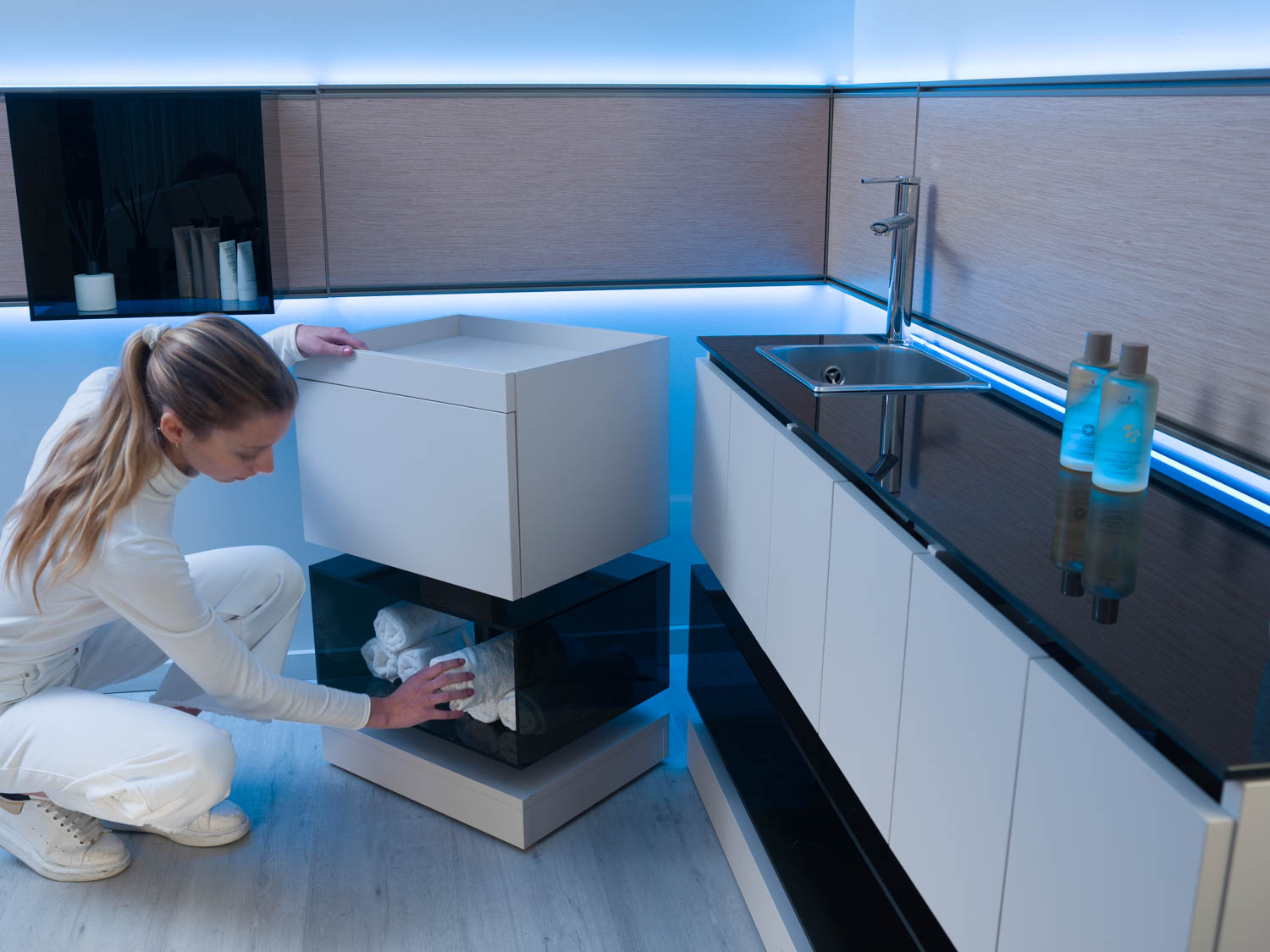 Лаборатория с раковиной HORYZON SINK CABINET — фото и характеристики Maletti