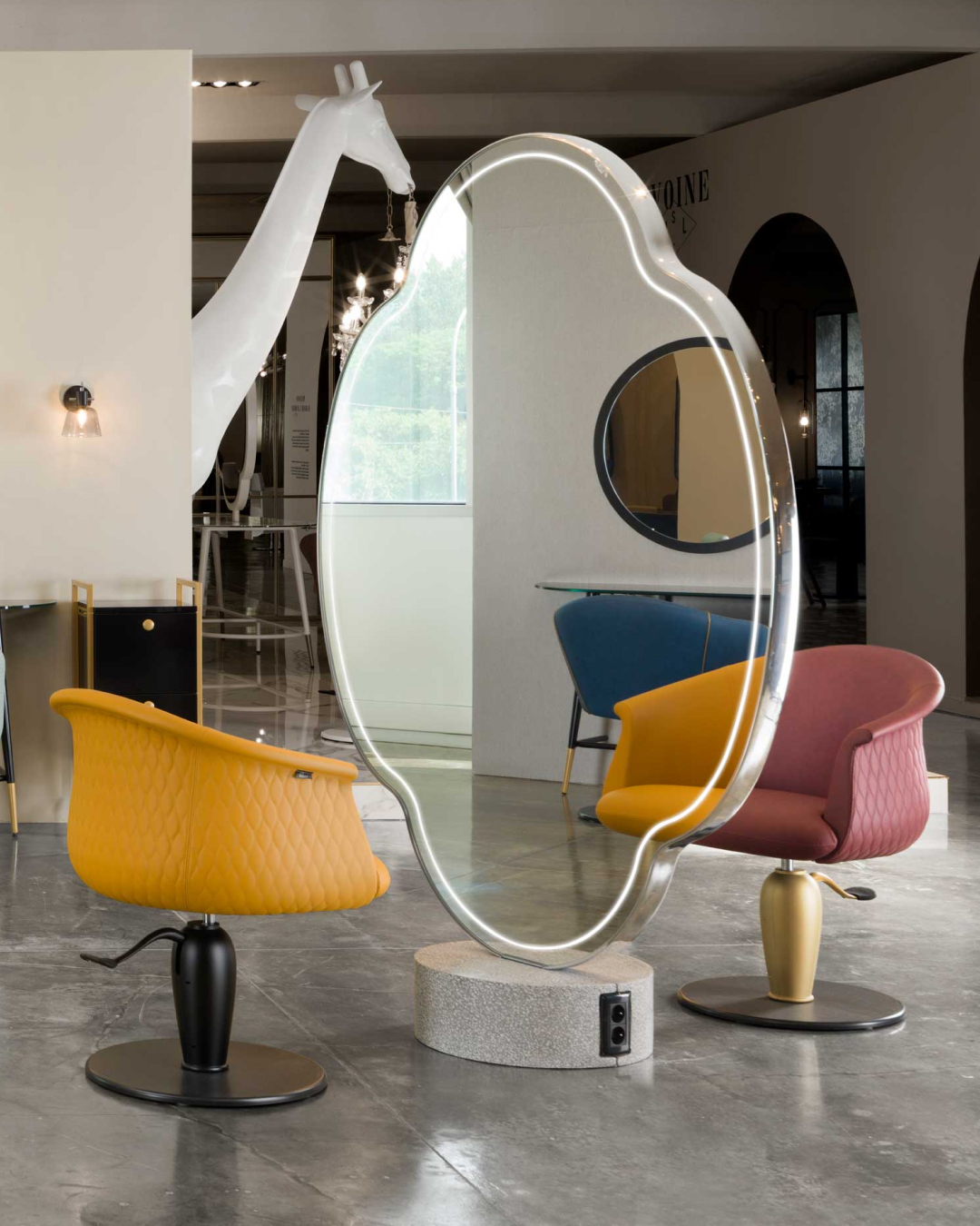 База для кресла OPERA GOLD BLACK — фото и характеристики Maletti