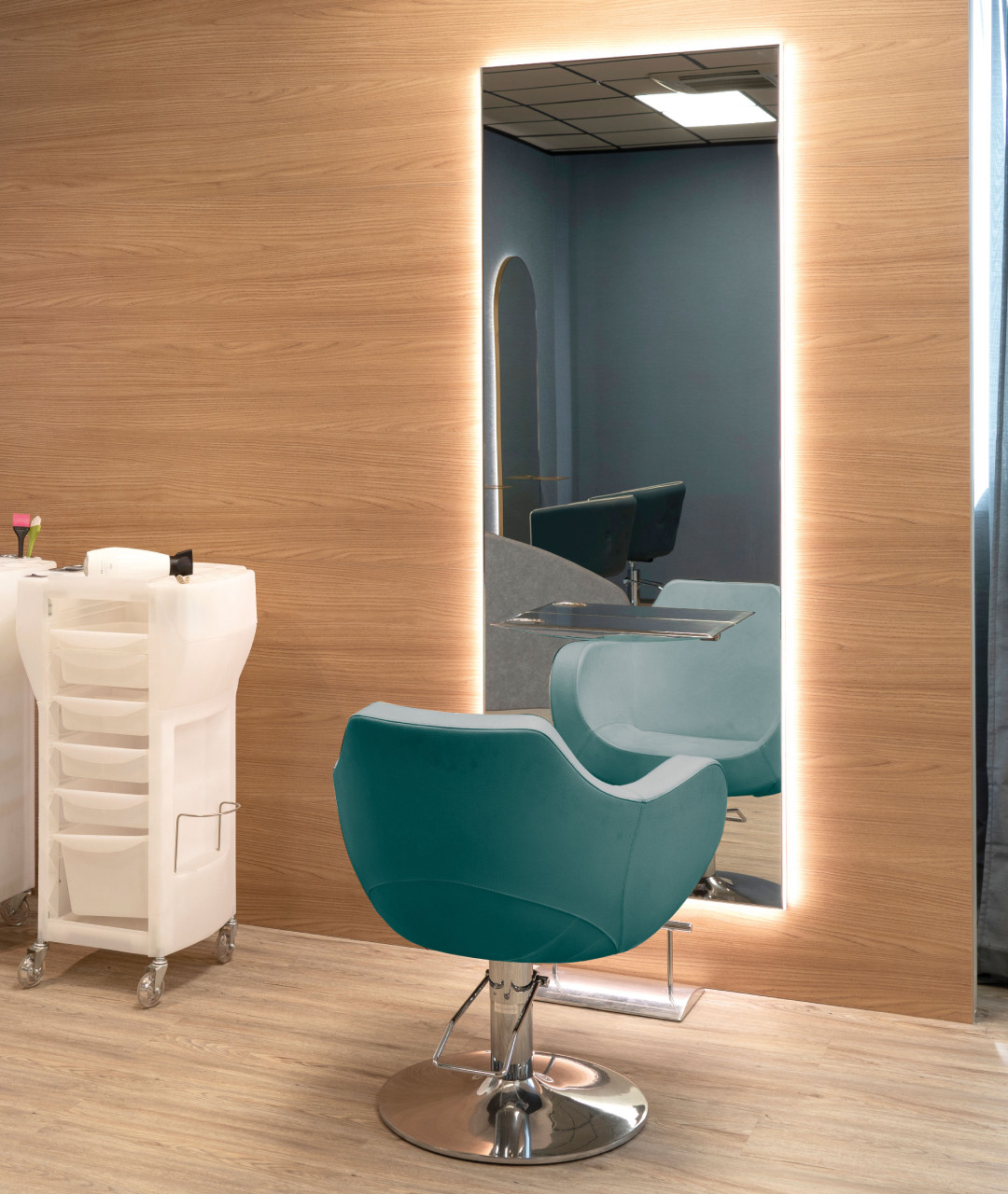 Парикмахерское кресло ARTEMISIA — фото и характеристики Maletti