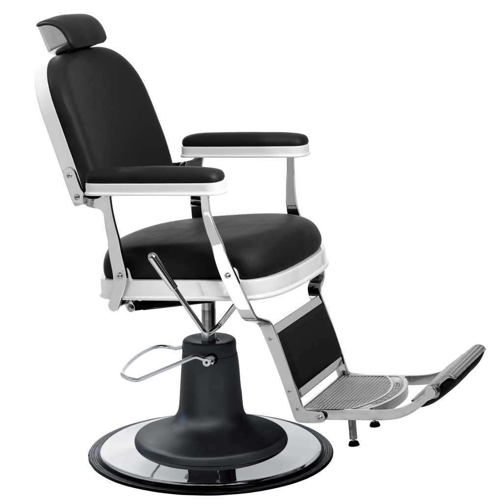 Парикмахерское кресло ZERBINI BLACK — фото и характеристики Maletti
