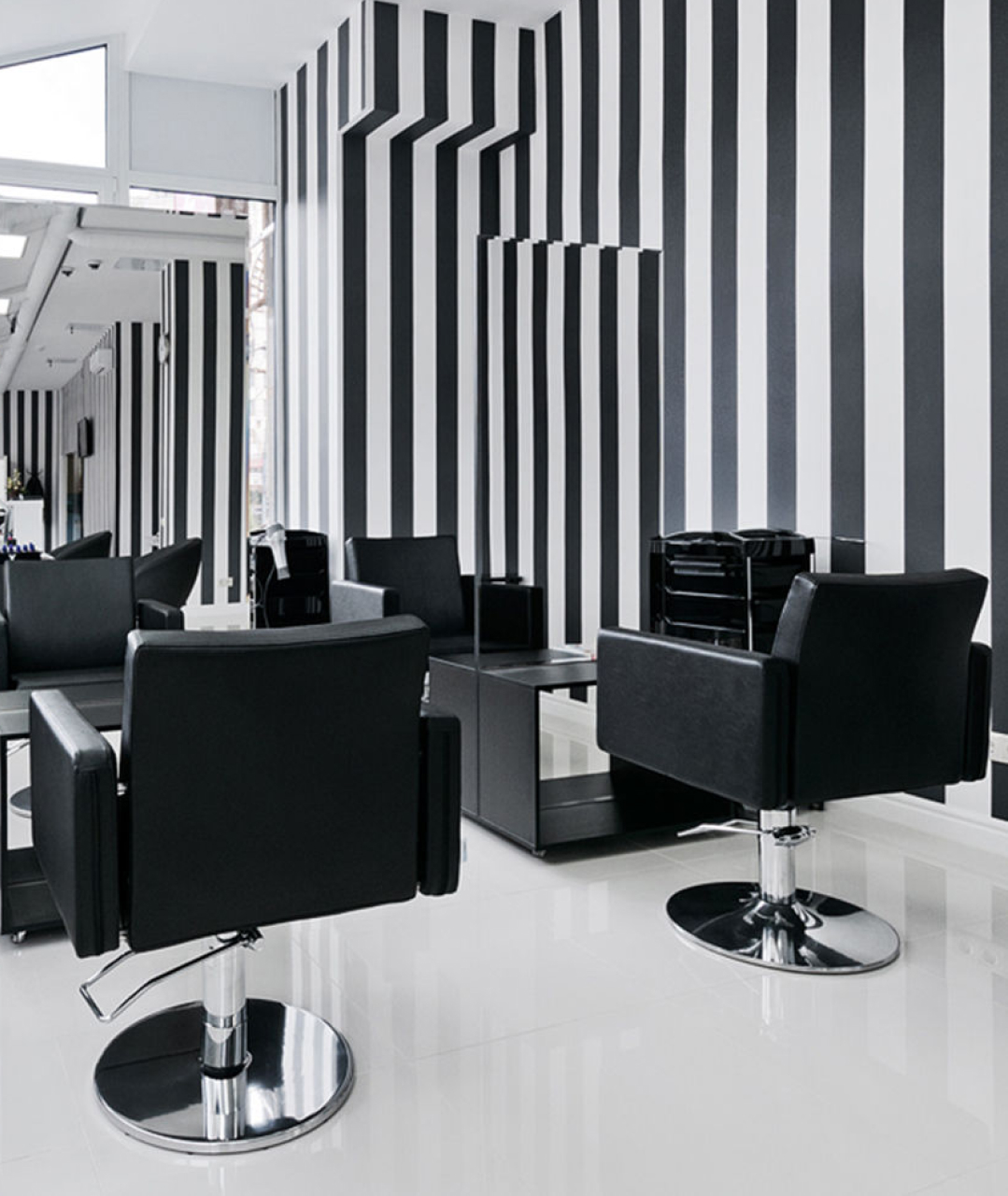 Парикмахерское кресло RIALTO BLACK STAR — фото и характеристики Maletti