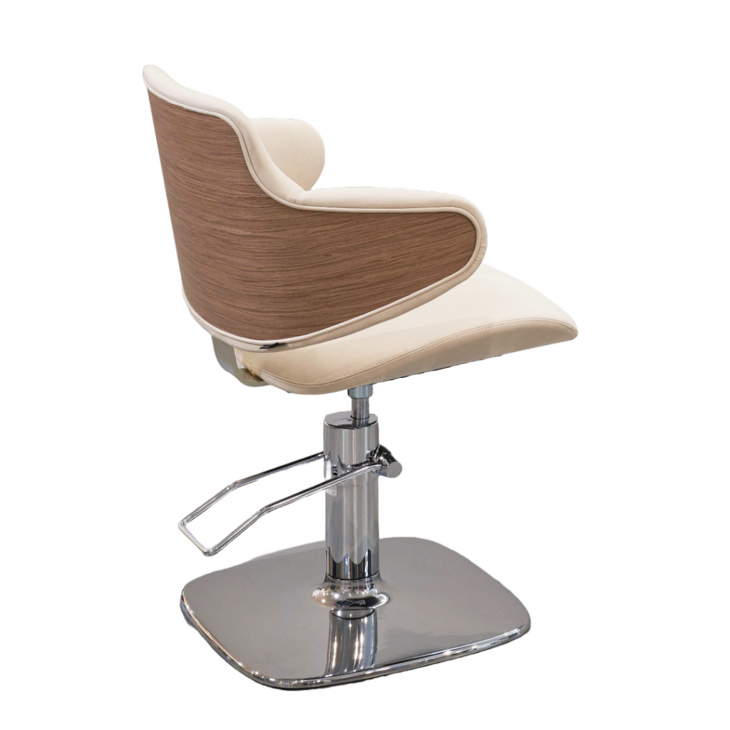 Парикмахерское кресло GREEN HUG WALNUT — фото и характеристики Maletti