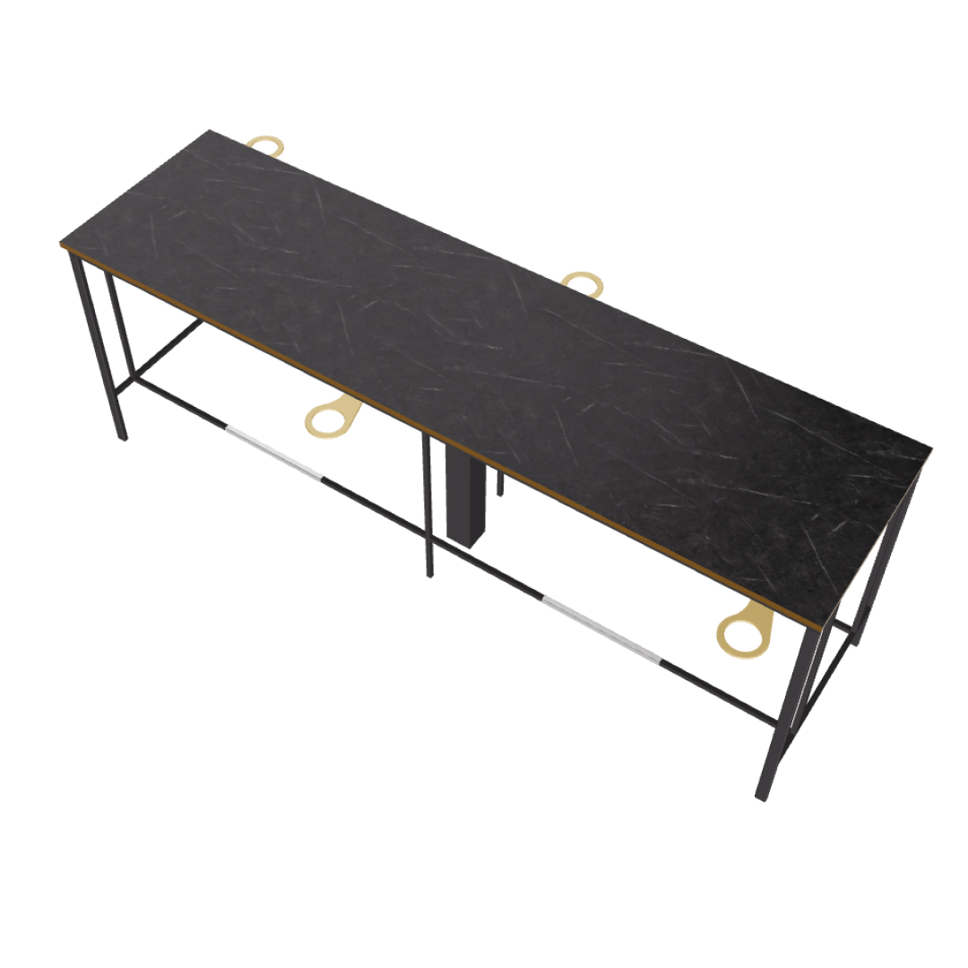 Парикмахерский стол MINIMAL 4P — фото и характеристики Maletti