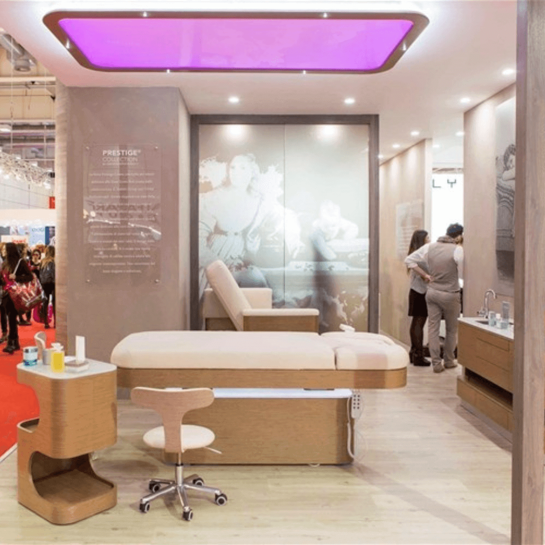 Массажный стол NINFEA LIGHT OAK THERMIC — фото и характеристики Maletti
