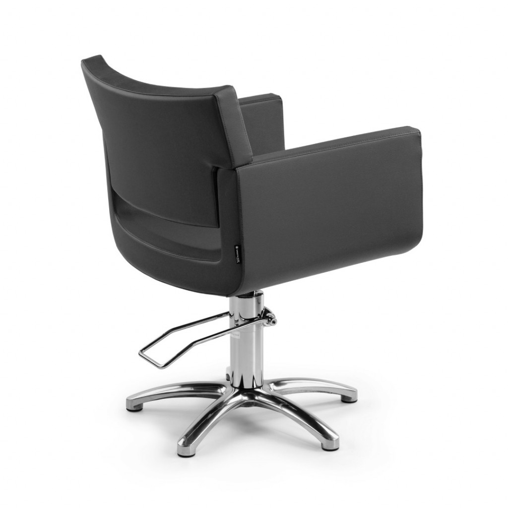 Парикмахерское кресло MOON Black — фото и характеристики Maletti