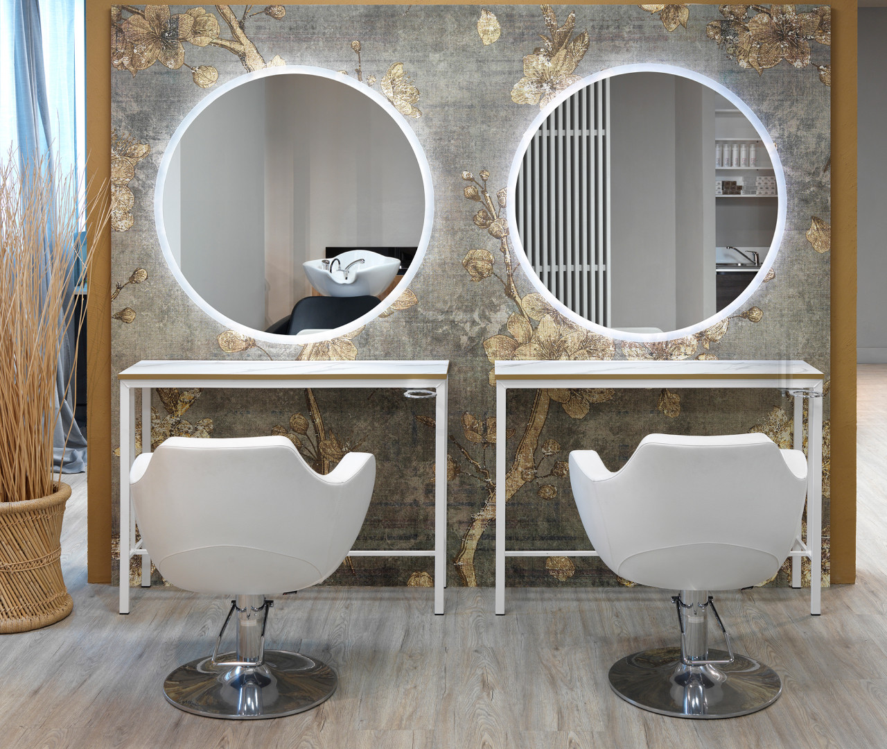 Парикмахерское кресло ARTEMISIA — фото и характеристики Maletti