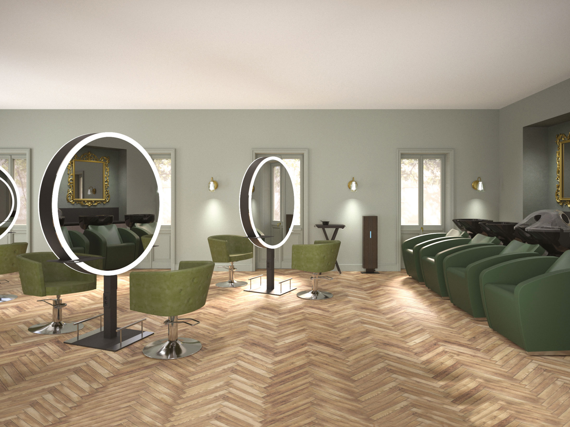 Зеркало двустороннее GRACE — фото и характеристики Maletti