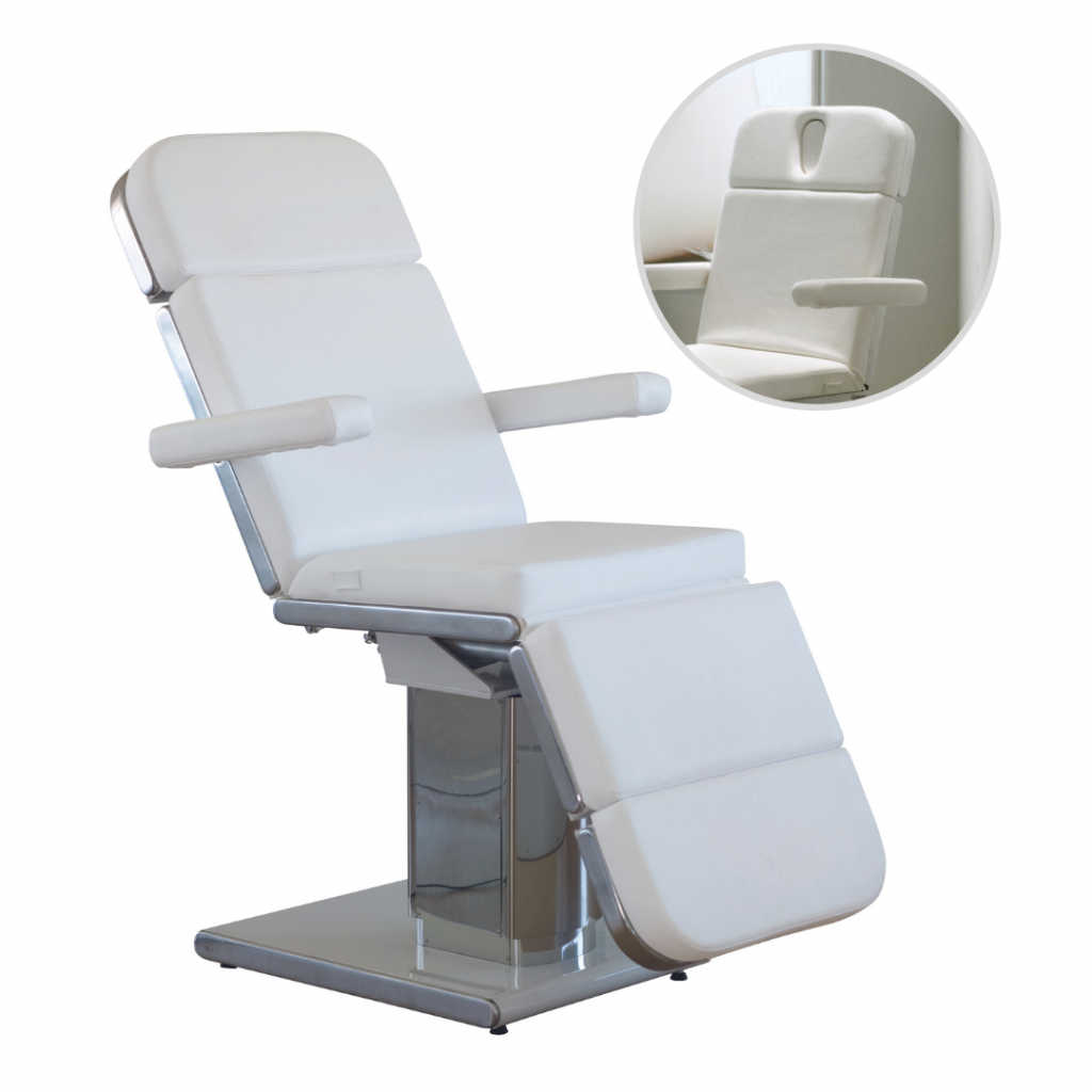 Косметологическое кресло GLAMOUR PREMIUM FACE HOLE — фото и характеристики Maletti