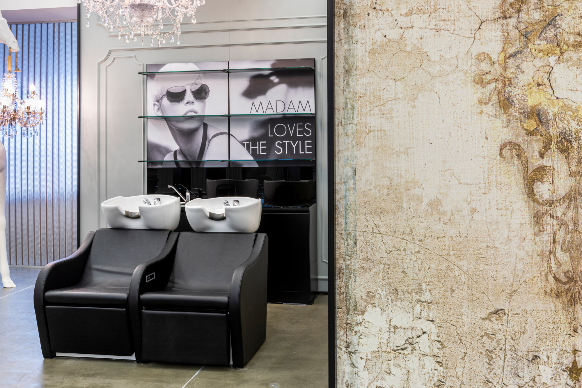 Парикмахерская мебель Maletti коллекция MADAM