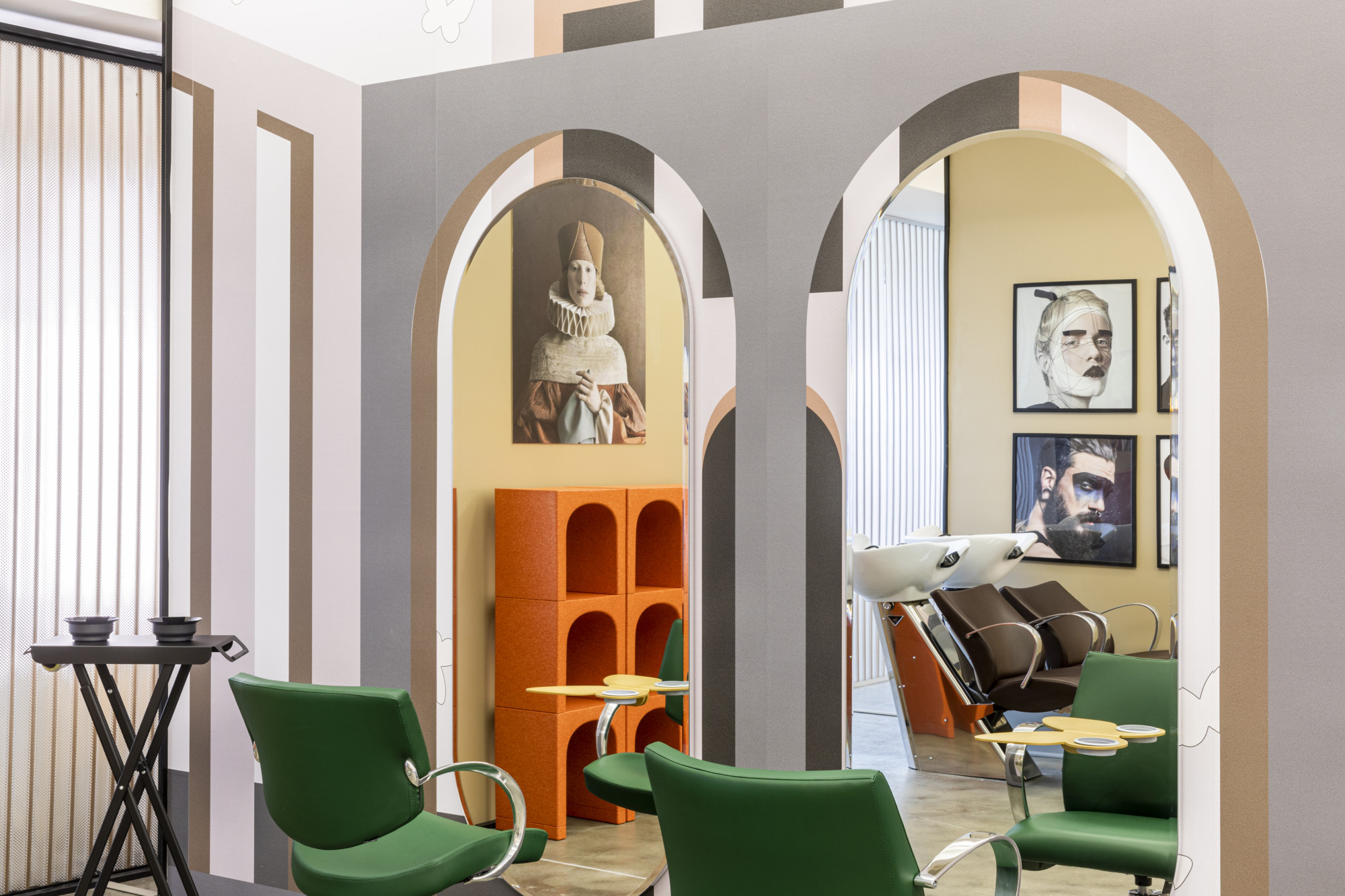 Парикмахерская мебель Maletti коллекция MADAM