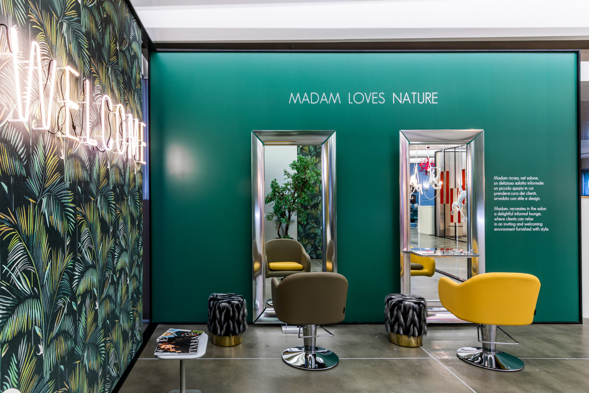 Парикмахерская мебель Maletti коллекция MADAM