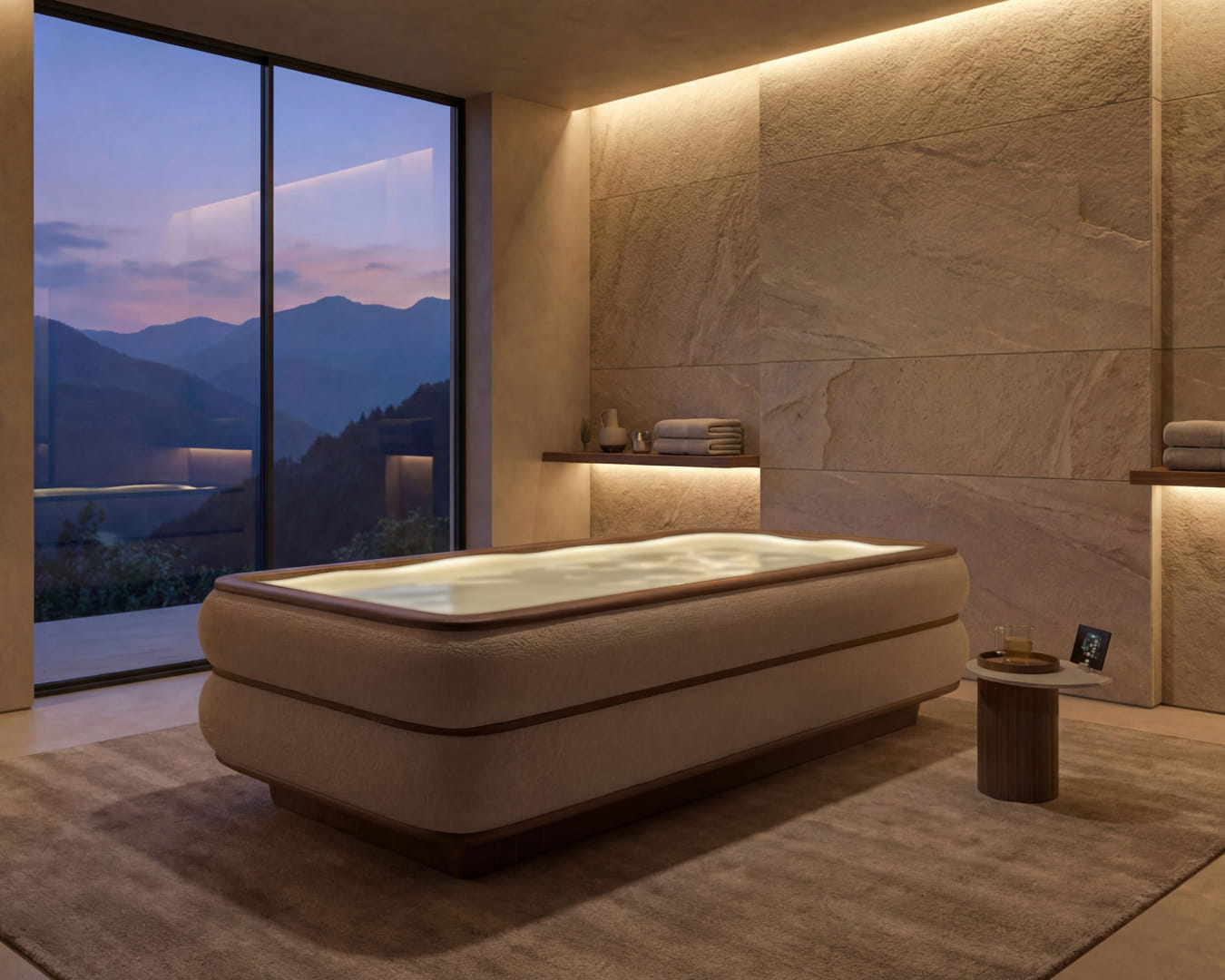 Кушетка для флоатинга MAREA CALDO — фото и характеристики Maletti