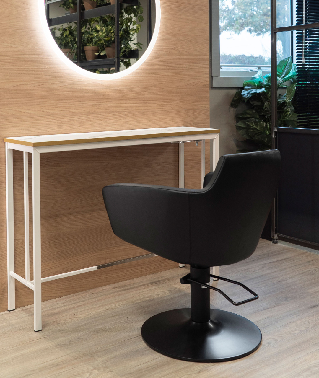 Парикмахерское кресло ALBA TONDA — фото и характеристики Maletti