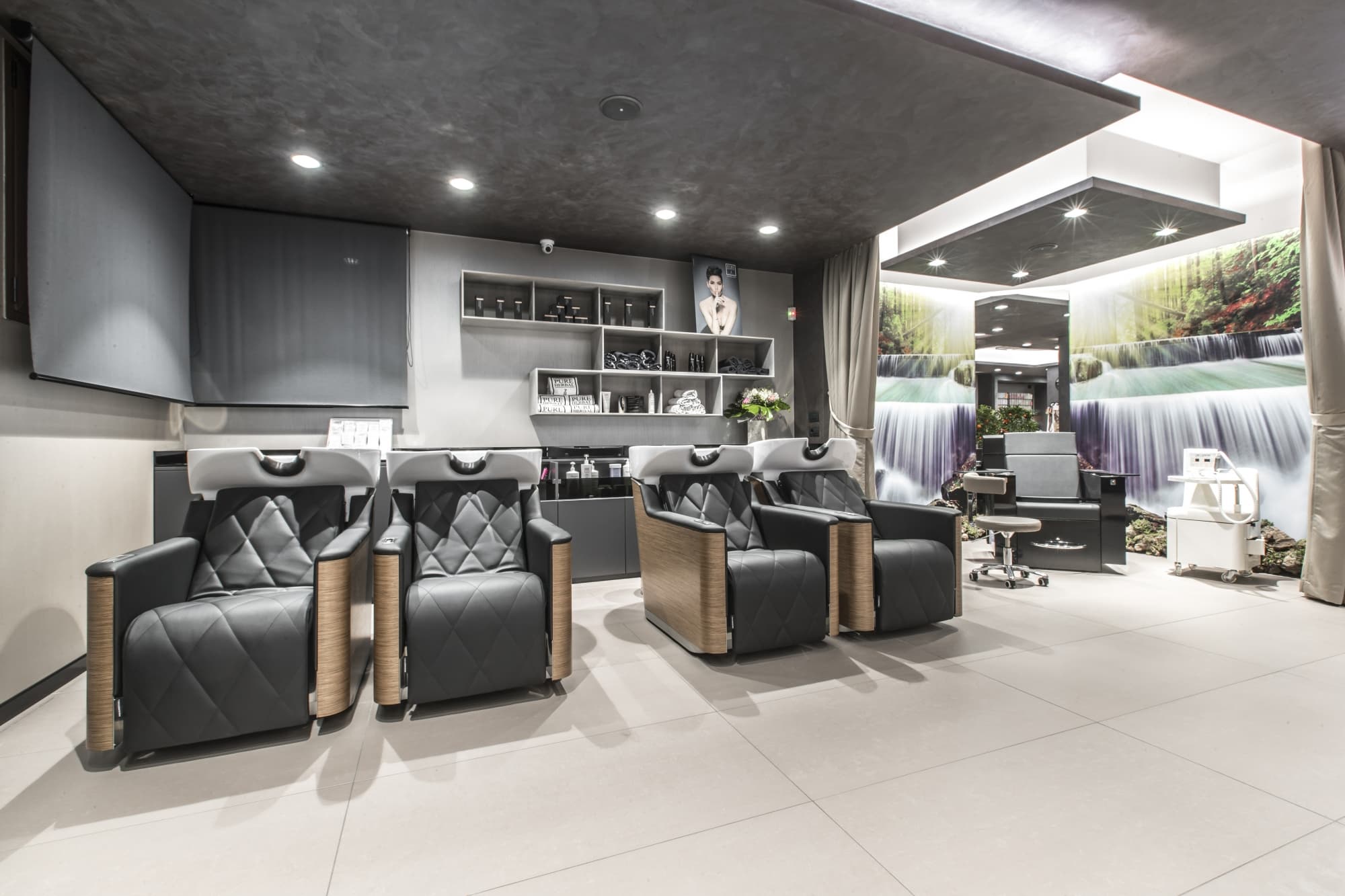 Парикмахерская мойка GREEN STAR CLASS AIR WALNUT — фото и характеристики Maletti